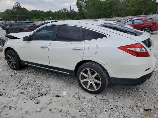 5J6TF3H54DL002006 - 2013 HONDA CROSSTOUR EXL WHITE photo 2