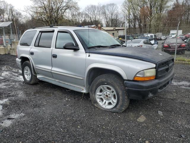 1B4HS28N91F610984 - 2001 DODGE DURANGO SILVER photo 4