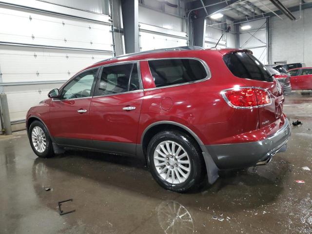 5GAKVBED9BJ244780 - 2011 BUICK ENCLAVE CXL MAROON photo 2