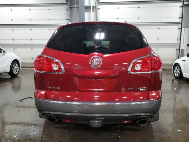 5GAKVBED9BJ244780 - 2011 BUICK ENCLAVE CXL MAROON photo 6