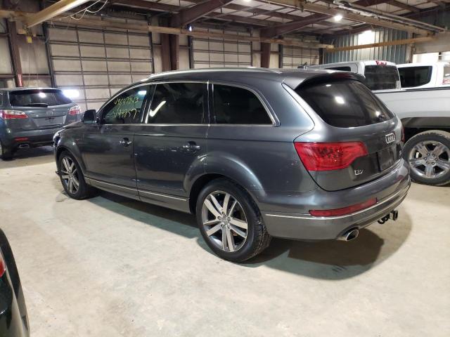 WA1VMAFE2ED019954 - 2014 AUDI Q7 PRESTIGE GRAY photo 2