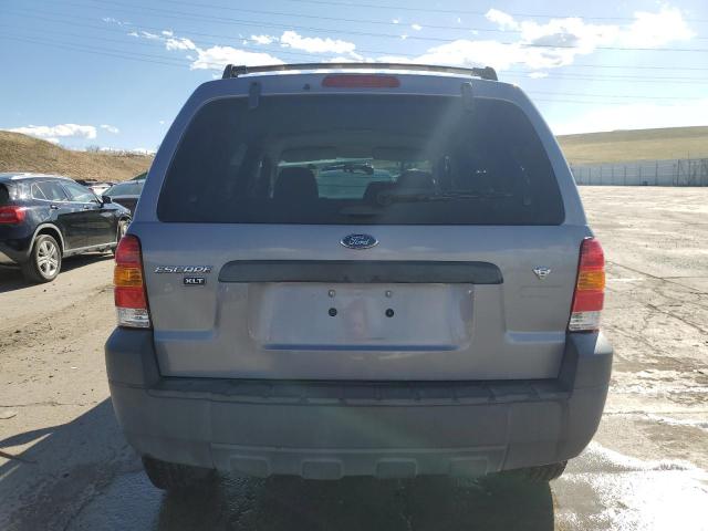 1FMYU93167KB77565 - 2007 FORD ESCAPE XLT SILVER photo 6