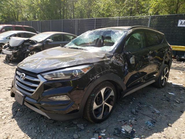 KM8J3CA25JU812476 - 2018 HYUNDAI TUCSON VALUE BLACK photo 1