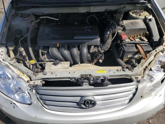 2T1BR32E63C132375 - 2003 TOYOTA COROLLA CE SILVER photo 11