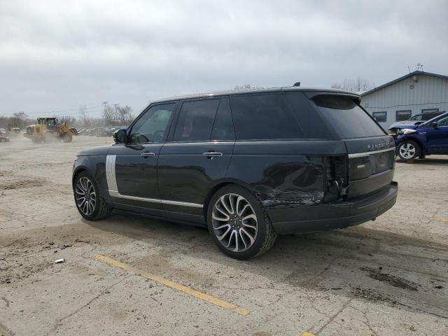 SALGV2EF2GA284303 - 2016 LAND ROVER RANGE ROVE AUTOBIOGRAPHY BLACK photo 2