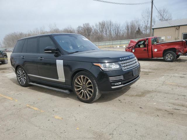 SALGV2EF2GA284303 - 2016 LAND ROVER RANGE ROVE AUTOBIOGRAPHY BLACK photo 4