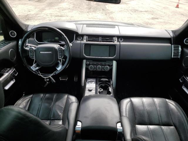 SALGV2EF2GA284303 - 2016 LAND ROVER RANGE ROVE AUTOBIOGRAPHY BLACK photo 8