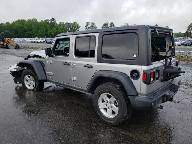 1C4HJXDG1JW138726 - 2018 JEEP WRANGLER U SPORT SILVER photo 2