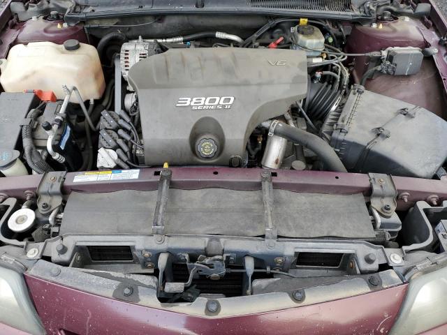 1G2HY54K3Y4168387 - 2000 PONTIAC BONNEVILLE SLE BURGUNDY photo 11