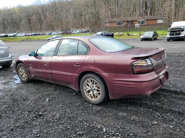 1G2HY54K3Y4168387 - 2000 PONTIAC BONNEVILLE SLE BURGUNDY photo 2