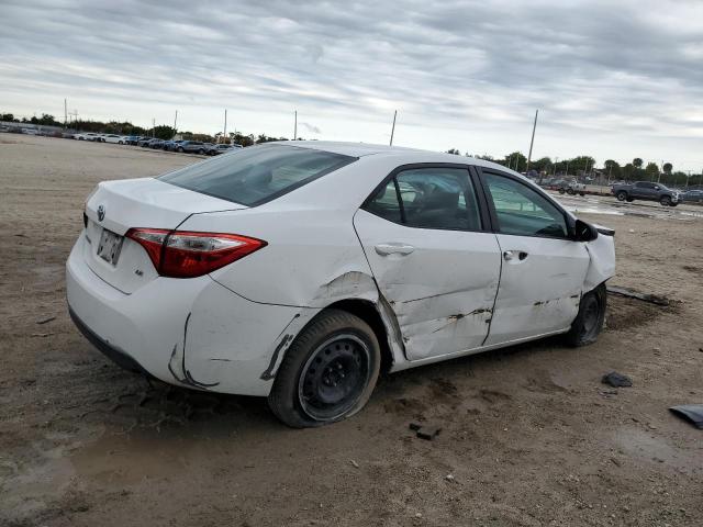 2T1BURHE0GC539087 - 2016 TOYOTA COROLLA L WHITE photo 3