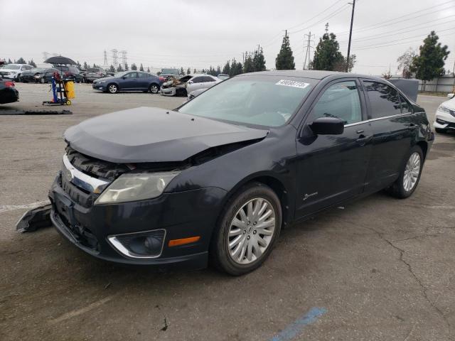 3FADP0L35AR164192 - 2010 FORD FUSION HYBRID BLACK photo 1