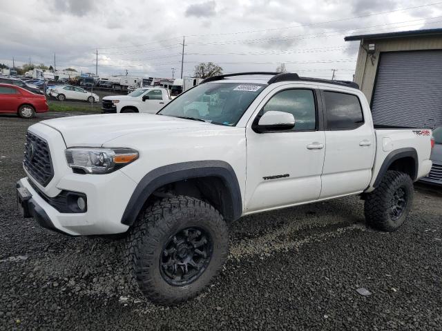 5TFCZ5AN6LX226047 - 2020 TOYOTA TACOMA DOUBLE CAB WHITE photo 1