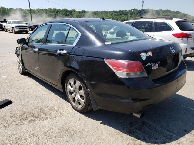 1HGCP3F82AA024580 - 2010 HONDA ACCORD EXL BLACK photo 3