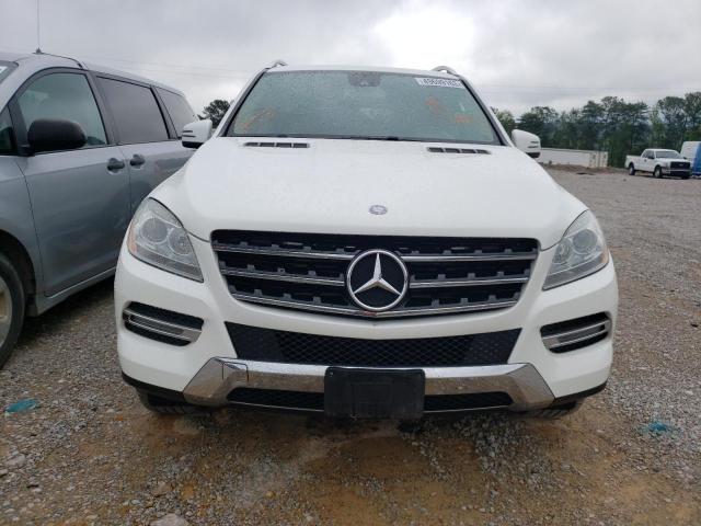 4JGDA2EB2EA315089 - 2014 MERCEDES-BENZ ML 350 BLUETEC WHITE photo 5