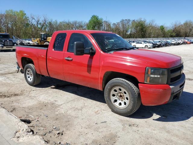 1GCEC29J19Z174298 - 2009 CHEVROLET SILVERADO C1500 LT RED photo 4