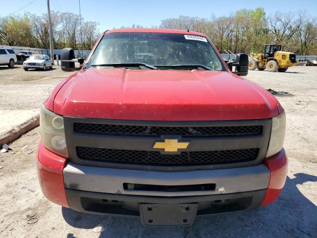 1GCEC29J19Z174298 - 2009 CHEVROLET SILVERADO C1500 LT RED photo 5