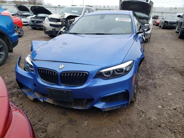 WBA2J7C55JVB28423 - 2018 BMW M240XI BLUE photo 5