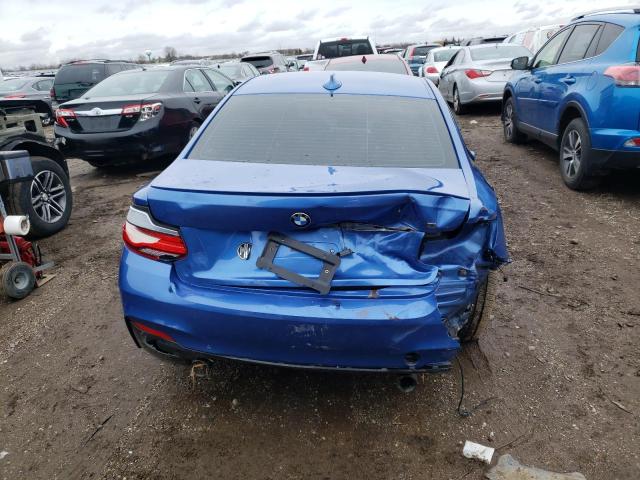 WBA2J7C55JVB28423 - 2018 BMW M240XI BLUE photo 6