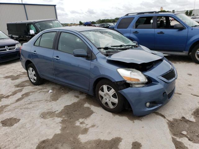 JTDBT903791337447 - 2009 TOYOTA YARIS BLUE photo 4