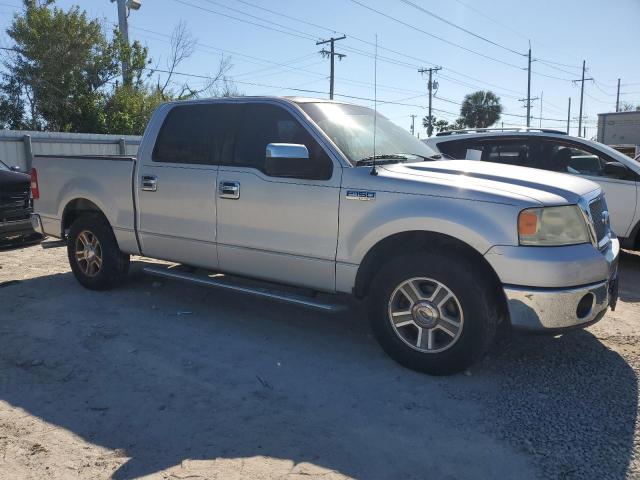 1FTRW12W97KA46888 - 2007 FORD F150 SUPERCREW SILVER photo 4