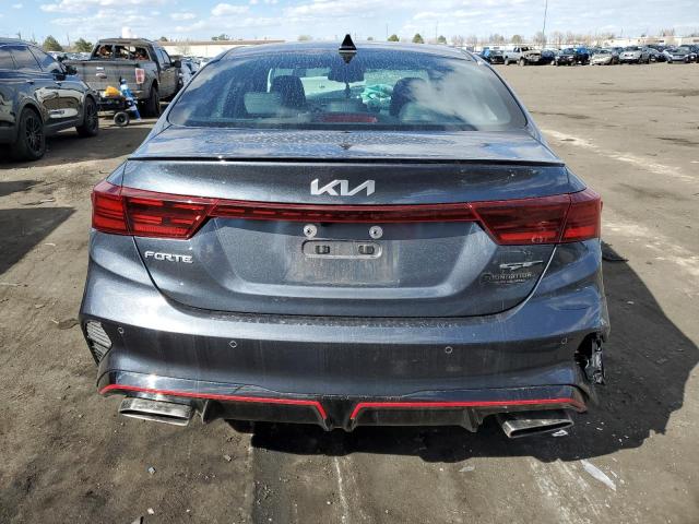 3KPF44AC4PE569496 - 2023 KIA FORTE GT GRAY photo 6