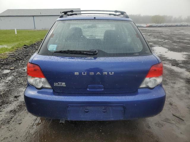 JF1GG65594H811973 - 2004 SUBARU IMPREZA TS BLUE photo 6