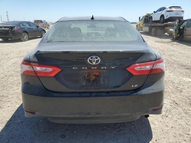 4T1B11HK8KU218387 - 2019 TOYOTA CAMRY L BLACK photo 6