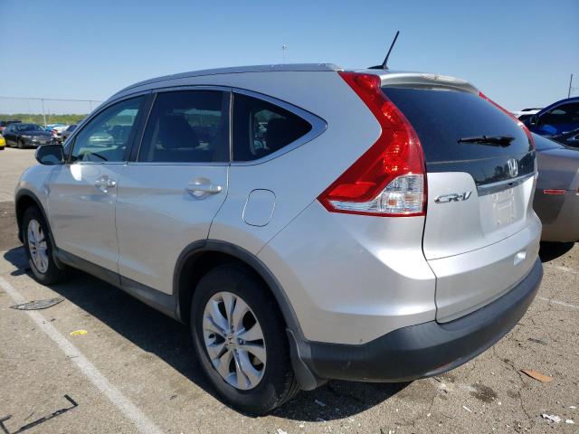 2HKRM4H79EH601163 - 2014 HONDA CR-V EXL SILVER photo 2