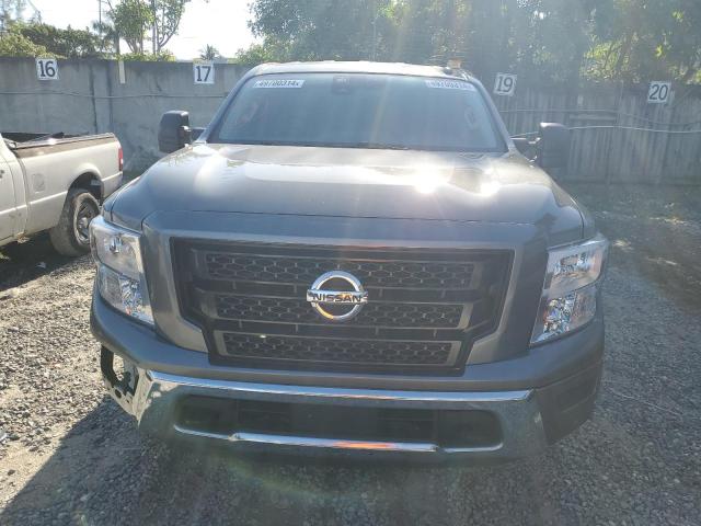 1N6AA1EF6MN524201 - 2021 NISSAN TITAN SV GRAY photo 5