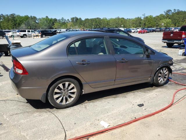 1HGFA16969L028787 - 2009 HONDA CIVIC EXL 灰色 照片 3