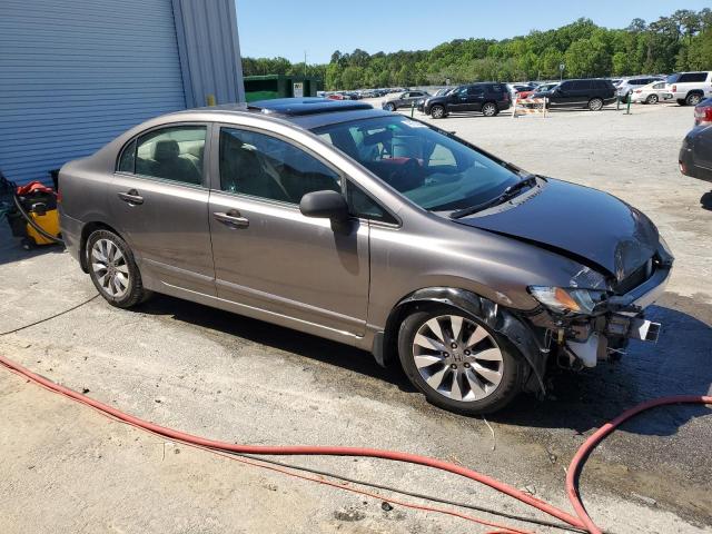 1HGFA16969L028787 - 2009 HONDA CIVIC EXL 灰色 照片 4