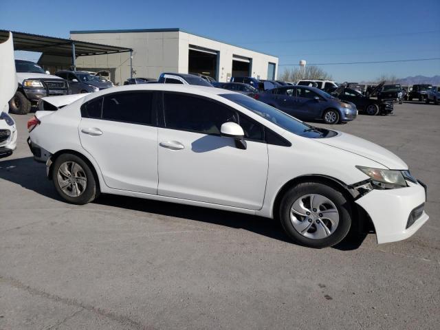 19XFB2F55DE204812 - 2013 HONDA CIVIC LX WHITE photo 4