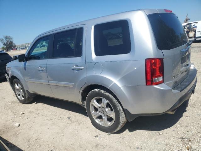 5FNYF3H77EB004429 - 2014 HONDA PILOT EXLN SILVER photo 2