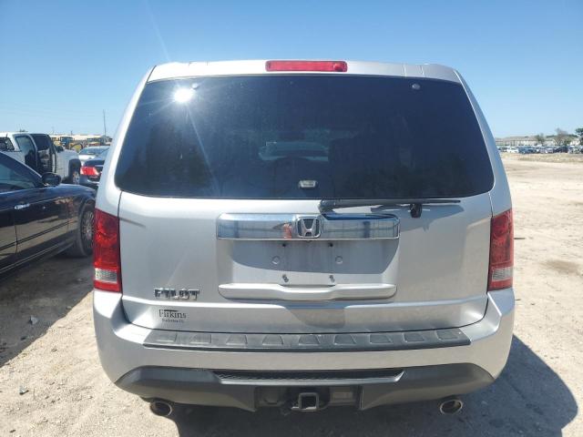 5FNYF3H77EB004429 - 2014 HONDA PILOT EXLN SILVER photo 6