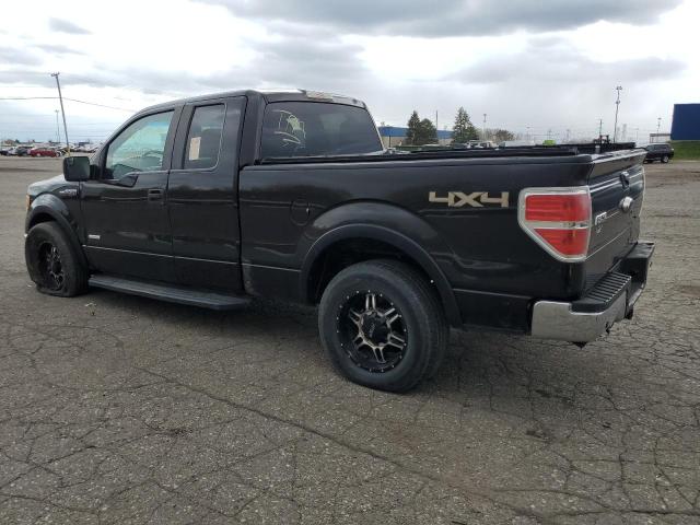 1FTFX1ETXEFB19130 - 2014 FORD F150 SUPER CAB BLACK photo 2