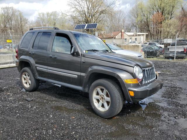 1J4GL58K55W640793 - 2005 JEEP LIBERTY LIMITED GRAY photo 4