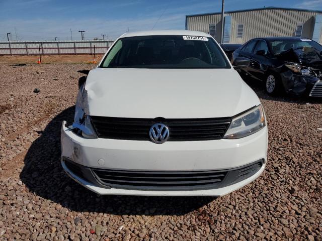 3VWLL7AJ0EM330176 - 2014 VOLKSWAGEN JETTA TDI WHITE photo 5