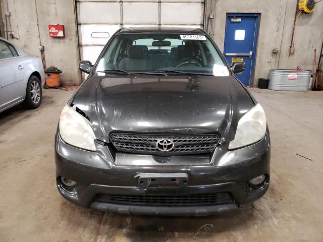 2T1KR32E85C372563 - 2005 TOYOTA COROLLA MA XR BLACK photo 5