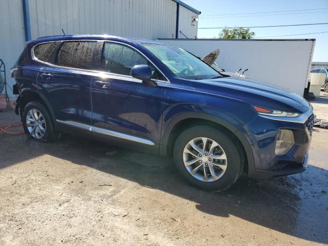 5NMS23AD6LH282011 - 2020 HYUNDAI SANTA FE SE BLUE photo 4