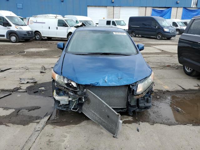 19XFB2F91CE024079 - 2012 HONDA CIVIC EXL BLUE photo 5