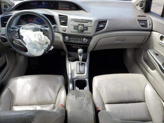 19XFB2F91CE024079 - 2012 HONDA CIVIC EXL ლურჯი ფოტო 8