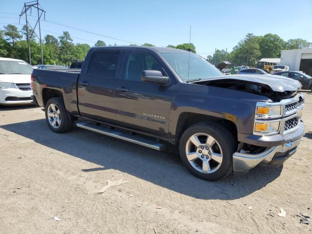 3GCPCREC2EG125968 - 2014 CHEVROLET SILVERADO C1500 LT GRAY photo 4