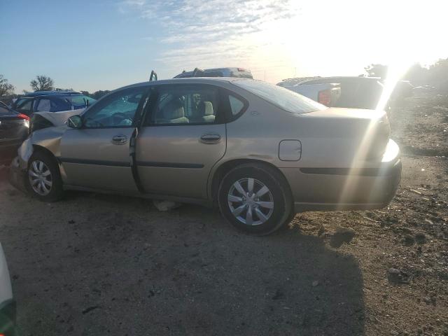 2G1WF52E059268695 - 2005 CHEVROLET IMPALA BEIGE photo 2