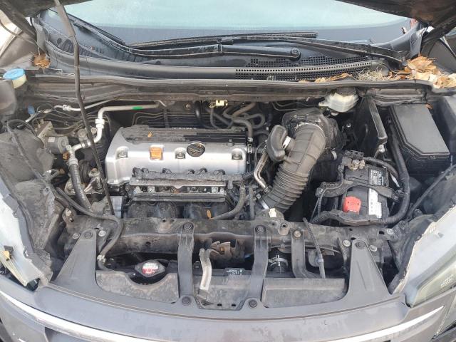 JHLRM3H70CC001573 - 2012 HONDA CR-V EXL BLACK photo 12