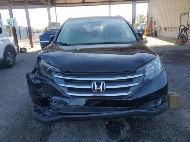 JHLRM3H70CC001573 - 2012 HONDA CR-V EXL BLACK photo 5