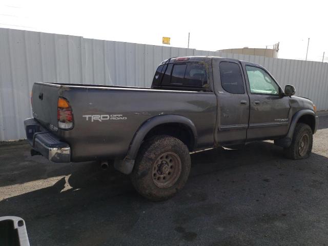 5TBBT441X4S455508 - 2004 TOYOTA TUNDRA ACCESS CAB SR5 GRAY photo 3