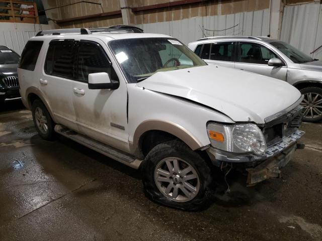 1FMEU74886UB26123 - 2006 FORD EXPLORER EDDIE BAUER WHITE photo 4