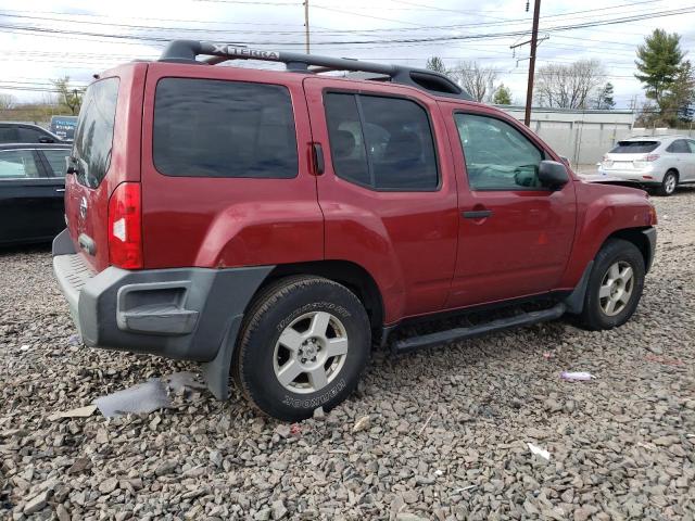 5N1AN08W37C521281 - 2007 NISSAN XTERRA OFF ROAD RED photo 3