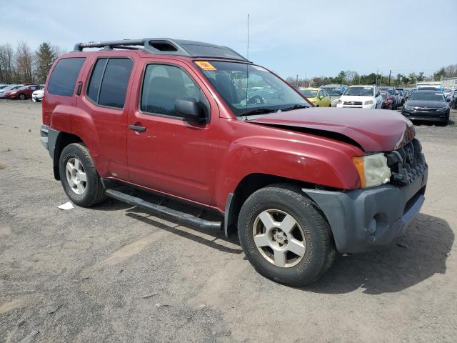 5N1AN08W37C521281 - 2007 NISSAN XTERRA OFF ROAD RED photo 4